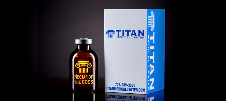 Titan Gold Yellow Vitamin Supplement Helix Blade Nutritional Mixer