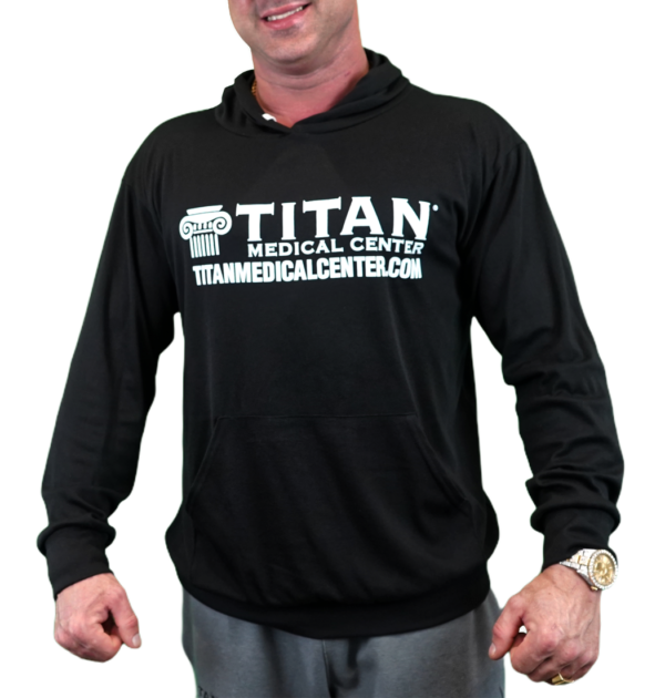 Men's Black Long Sleeve Hoodies