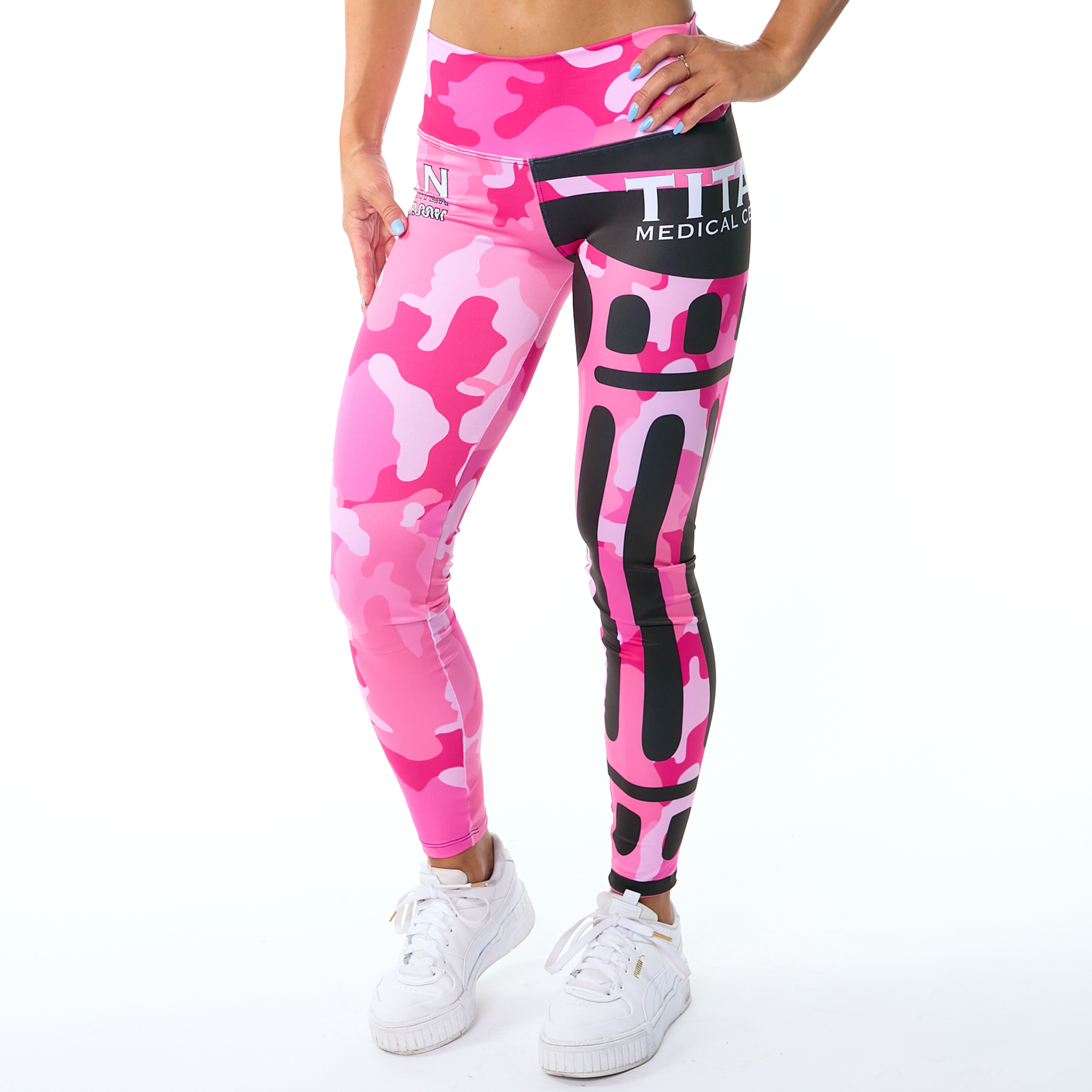 Fit Girl Kloset — Pink Camo Plus Size Leggings