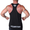 Men's Black Razorback Tank Top - Image 2