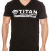 Black V-Neck T-Shirt