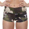 Women's Green Camo Booty Shorts