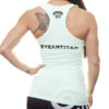 Women's Sea Foam Green Tank Top - Image 2